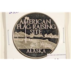 27 GRAM STERLING SILVER PROOF ROUND ALASKA