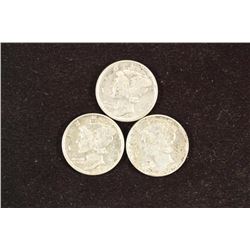 1941-P/D/S MERCURY DIMES