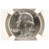 Image 1 : 1964-D WASHINGTON SILVER QUARTER NGC MS64