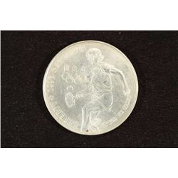 1996-D US OLYMPIAD "TENNIS" UNC SILVER DOLLAR