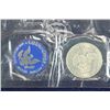 Image 2 : 1971-S  IKE SILVER DOLLAR UNCIRCULATED (BLUE PACK)