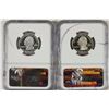 Image 2 : 2009-S SILVER & CLAD GUAM QUARTERS BOTH NGC PF70