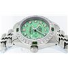 Image 6 : Rolex Stainless Steel 0.70ctw Emerald and Diamond Datejust Ladies Wristwatch