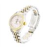 Image 2 : Ladies Two Tone Rolex Datejust Watch with Diamond Dial & Bezel
