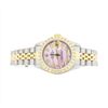 Image 3 : Ladies Two Tone Rolex Datejust Watch with Diamond Dial & Bezel