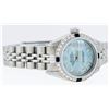 Image 3 : Rolex Stainless Steel 0.70ctw Sapphire and Diamond Datejust Ladies Wristwatch