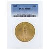 Image 1 : 1922 $20 St. Gaudens Double Eagle Gold Coin PCGS MS65