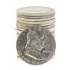 Image 1 : Roll of (20) 1962-D Brilliant Uncirculated Franklin Half Dollar Coins