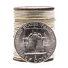 Image 2 : Roll of (20) 1952 Brilliant Uncirculated Franklin Half Dollar Coins