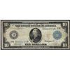 Image 1 : 1914 $10 Federal Reserve Note Blue Seal