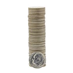 Roll of (50) 1952-D Brilliant Uncirculated Roosevelt Dimes