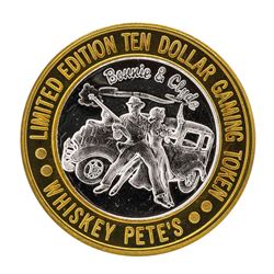 .999 Silver Whiskey Petes Casino Jean, Nevada $10 Limited Edition Gaming Token