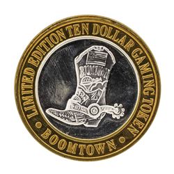 .999 Silver Boomtown Hotel & Casino Reno, NV $10 Limited Edition Gaming Token