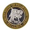 Image 1 : .999 Silver Excalibur Las Vegas Nevada $10 Casino Limited Edition Gaming Token