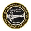 Image 1 : .999 Silver McCarran International Airport $10 Casino Limited Edition Gaming Tok