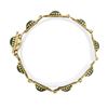 Image 2 : 14KT Yellow Gold 6.00ctw Jade Bracelet