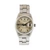 Image 1 : Mens Stainless Steel Rolex Date Wristwatch