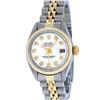 Image 1 : Rolex Ladies Two Tone 14KT Yellow Gold Diamond Datejust Wristwatch