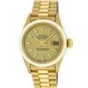 Image 1 : Rolex 18KT Yellow Gold President Ladies Wristwatch