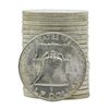 Image 2 : Roll of (20) 1953-D Brilliant Uncirculated Franklin Half Dollar Coins