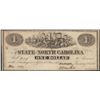 Image 1 : 1864 $1 The State of North Carolina Obsolete Bank Note