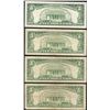 Image 2 : Lot of (4) 1963 $5 Legal Tender Notes