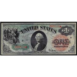 1869 $1 Rainbow Legal Tender Note