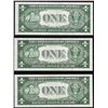 Image 2 : Lot of (3) 1935E $1 Silver Certificate Notes Choice Uncirculated