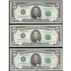 Image 1 : Lot of (3) 1977 & 1981 $5 Federal Reserve Notes Choice Uncirculated