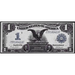 1899 $1 Black Eagle Silver Certificate Note