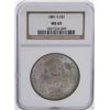 Image 1 : 1881-S $1 Morgan Silver Dollar Coin NGC MS65