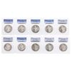 Image 1 : Lot of (10) 1884-O $1 Morgan Silver Dollar Coins PCGS MS63