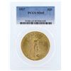 Image 1 : 1927 $20 St. Gaudens Double Eagle Gold Coin PCGS MS65