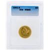 Image 1 : 1901-S $5 Liberty Head Half Eagle Gold Coin ICG MS65