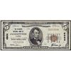 Image 1 : 1929 $5 Atlantic National Bank of Jacksonville National Currency Note