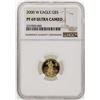 Image 1 : 2000-W $5 American Gold Eagle Proof Coin NGC PF69 Ultra Cameo