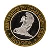 Image 1 : .999 Silver Hacienda Hotel & Casino Las Vegas $10 Limited Edition Gaming Token
