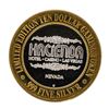 Image 2 : .999 Silver Hacienda Hotel & Casino Las Vegas $10 Limited Edition Gaming Token