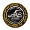 Image 2 : .999 Silver The Venetian Las Vegas Nevada $10 Casino Limited Edition Gaming Toke