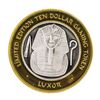 Image 1 : .999 Silver Luxor Las Vegas Nevada $10 Casino Limited Edition Gaming Token