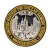 Image 2 : .999 Silver Excalibur Las Vegas Nevada $10 Casino Limited Edition Gaming Token