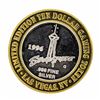 Image 2 : .999 Silver Stratosphere Las Vegas, NV $10 Casino Limited Edition Gaming Token