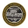 Image 1 : .999 Silver McCarran International Airport $10 Casino Limited Edition Gaming Tok