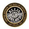 Image 2 : .999 Silver Ellis Island Casino & Brewery Las Vegas $10 Limited Edition Gaming T