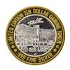 Image 2 : .999 Silver Rio Suite Hotel & Casino $10 Casino Limited Edition Gaming Token