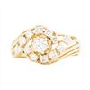 Image 1 : 14KT Yellow Gold Nugget Style Ring