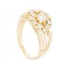 Image 3 : 14KT Yellow Gold Nugget Style Ring