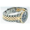 Image 4 : Rolex Mens Two Tone 14KT Yellow Gold Emerald and Diamond Datejust Wristwatch