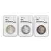 Image 1 : Set of 1879-S to 1881-S $1 Morgan Silver Dollar Coins NGC MS63