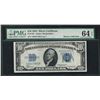 Image 1 : 1934 $10 Silver Certificate Note Fr. 1701 PMG Choice Uncirculated 64EPQ